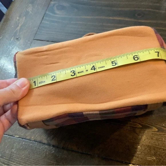 Longaberger Pink and Purple Tote Bag with Structured Design like new condition. - Picture 7 of 9